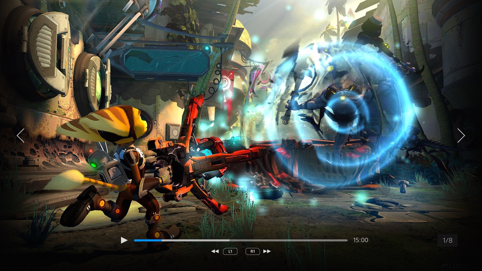 Full screen detail