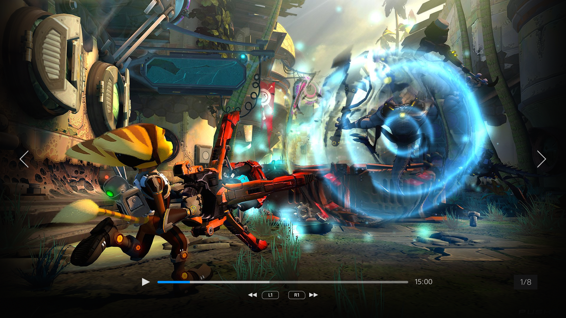 Full screen detail