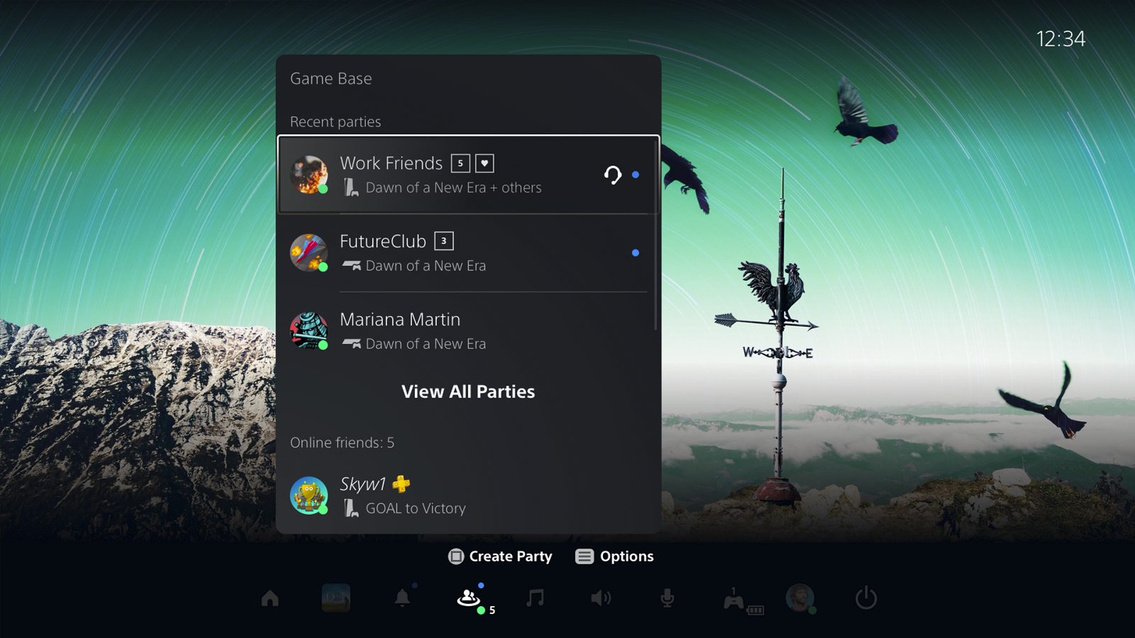 PS5 Game Base — Social Experience